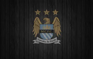 Manchester City 4k Eagle Shield Logo Wallpaper