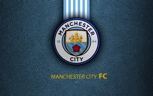 Manchester City 4k Football Club Badge Wallpaper