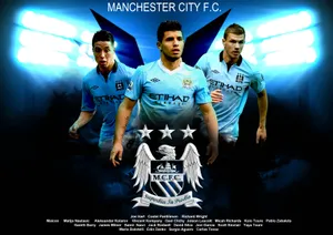Manchester City 4k Football Club Wallpaper