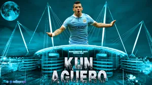 Manchester City 4k Kun Aguero Wallpaper