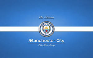 Manchester City Logo Blue Moon Rising Wallpaper