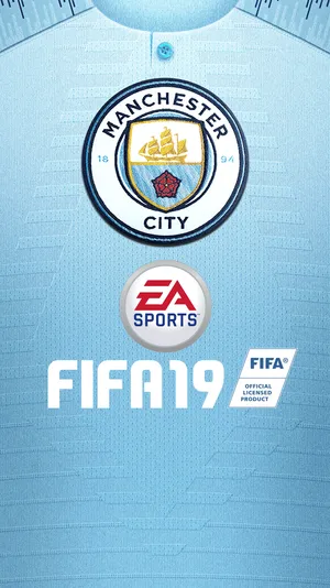 Manchester City Logo Fifa 19 Wallpaper