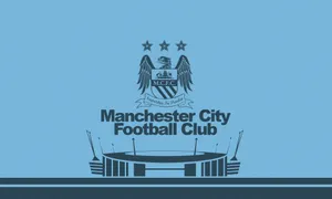 Manchester City Logo Stadium Art Wallpaper
