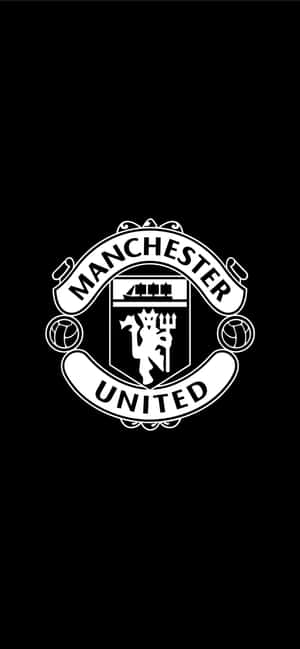 Manchester United Iphone Black And White Wallpaper