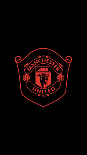 Manchester United Logo Badge Wallpaper