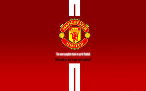 Manchester United Logo Re Wallpaper