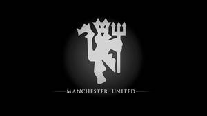 Manchester United Logo With Lion Wallpaper