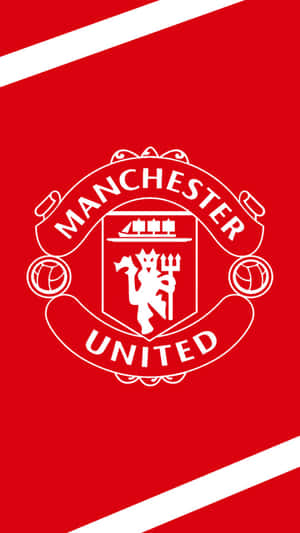 Manchester United Supporters Can Stay Connected With The Latest News And Videos Using Their Manchester United Branded Iphone Wallpaper