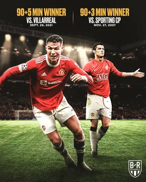 Manchester United Team Aiming For Victory Wallpaper