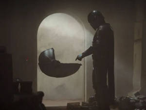 Mandalorian And Baby Yoda Wallpaper