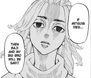 Manjiro Sano From Tokyo Revenger Manga Wallpaper