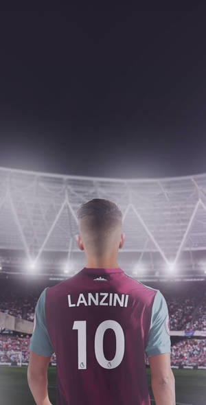 Manuel Lanzini Back Portrait Wallpaper