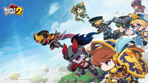 Maplestory 2 Flying Squad Wallpaper