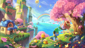 Maplestory 2 Spring Scenery Wallpaper