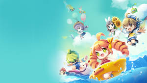 Maplestory 2 Summer Aesthetic Wallpaper