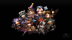 Maplestory In Black Wallpaper