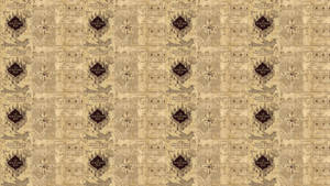 Marauders Map Pattern Art Wallpaper