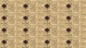 Marauders Map Pattern Art Wallpaper