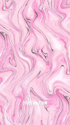 Marble Pink And Black Wavy Patterns Pink Nation Wallpaper