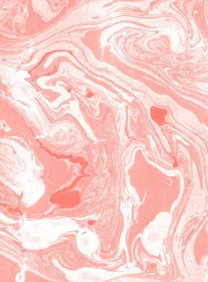 Marble Pink And Peach Liquid Patterns Wallpaper