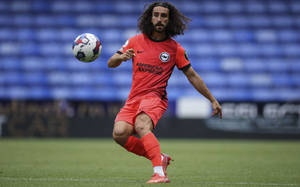 Marc Cucurella In Red Uniform Wallpaper