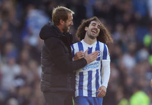 Marc Cucurella Laughing Coach Wallpaper