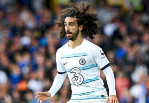 Marc Cucurella Three White Stripes Wallpaper