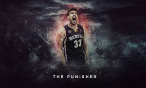 Marc Gasol As The Punisher Wallpaper