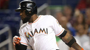 Marcell Ozuna Side Face Wallpaper