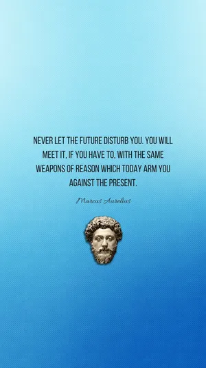 Marcus Aurelius Quote Wisdom Wallpaper