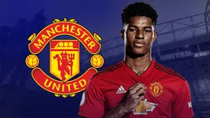 Marcus Rashford Old Trafford Stadium Wallpaper