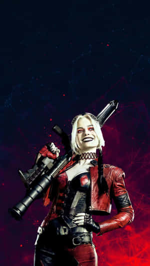 Margot Robbie As Harley Quinn In Suicide Squad Wallpaper