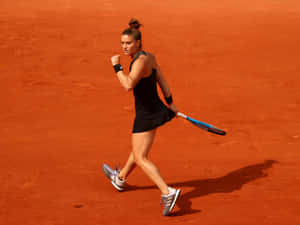 Maria Sakkari Walking Away Wallpaper