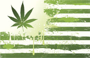 Marijuana Country Flag Wallpaper