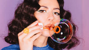 Marina And The Diamonds Bubbles Wallpaper