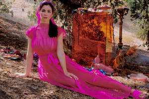 Marina And The Diamonds Pink Wallpaper
