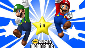 Mario And Luigi In Super Mario Bros Wallpaper