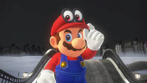 Mario Kart Cap With Eyes Wallpaper
