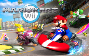 Mario Kart Wii Poster Wallpaper