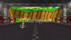 Mario Kart Wii Racing Game Wallpaper