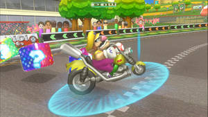 Mario Kart Wii Wario Wallpaper