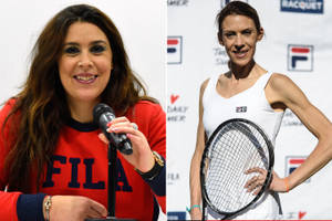 Marion Bartoli Collage Fila Wallpaper