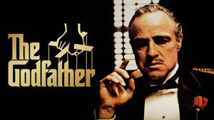 Marlon Brando As Don Vito Corleone In The Godfather Wallpaper
