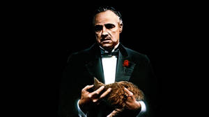 Marlon Brando The Godfather Matte Finish Poster Wallpaper