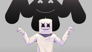 Marshmallow Dj Anime Art Wallpaper