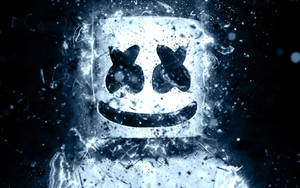 Marshmallow Dj Grungy Mask Wallpaper