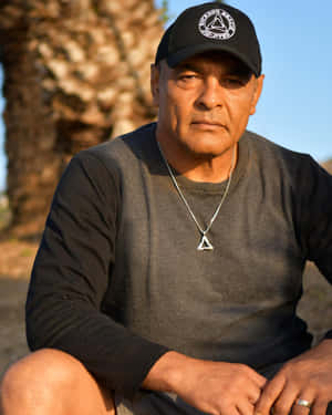 Martial Artist Outdoor Portrait Wallpaper