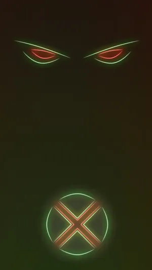 Martian Manhunter Eyes And Logo Wallpaper