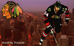 Martin Havlat For Chicago Blackhawks Wallpaper