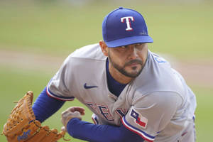 Martin Perez Close-up Side Look Wallpaper